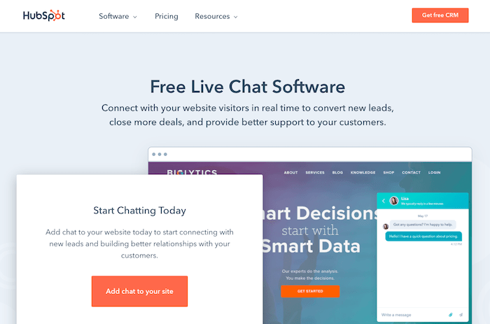 Try the best live chat website plugin and chat to text today for FREE!