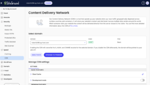 SiteGround CDN