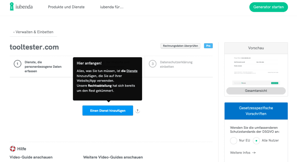 Impressum Und Datenschutz Tutorial Für Jimdo, IONOS Und Webnode