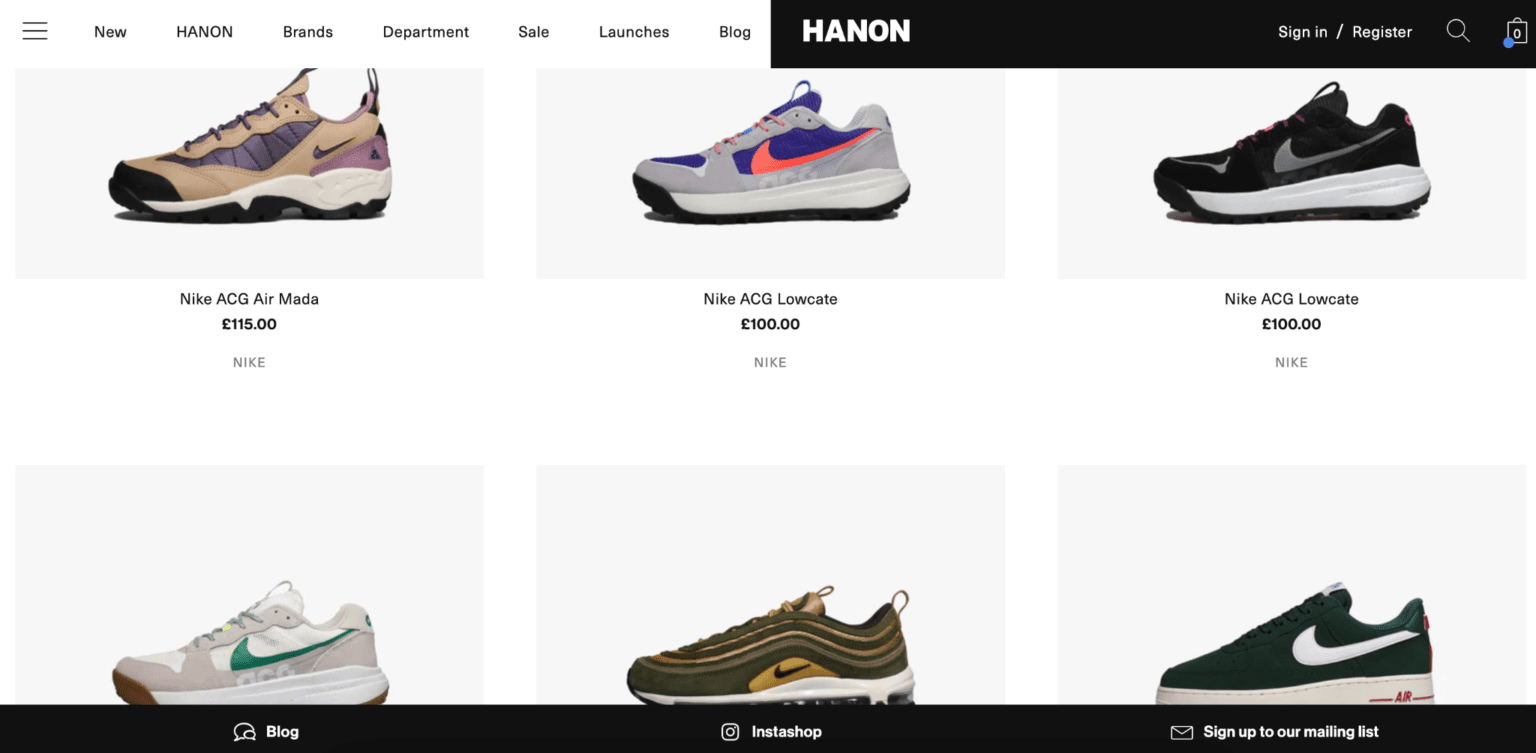 The 12 Best Shopify Sneakers Sites: What They're Doing Right