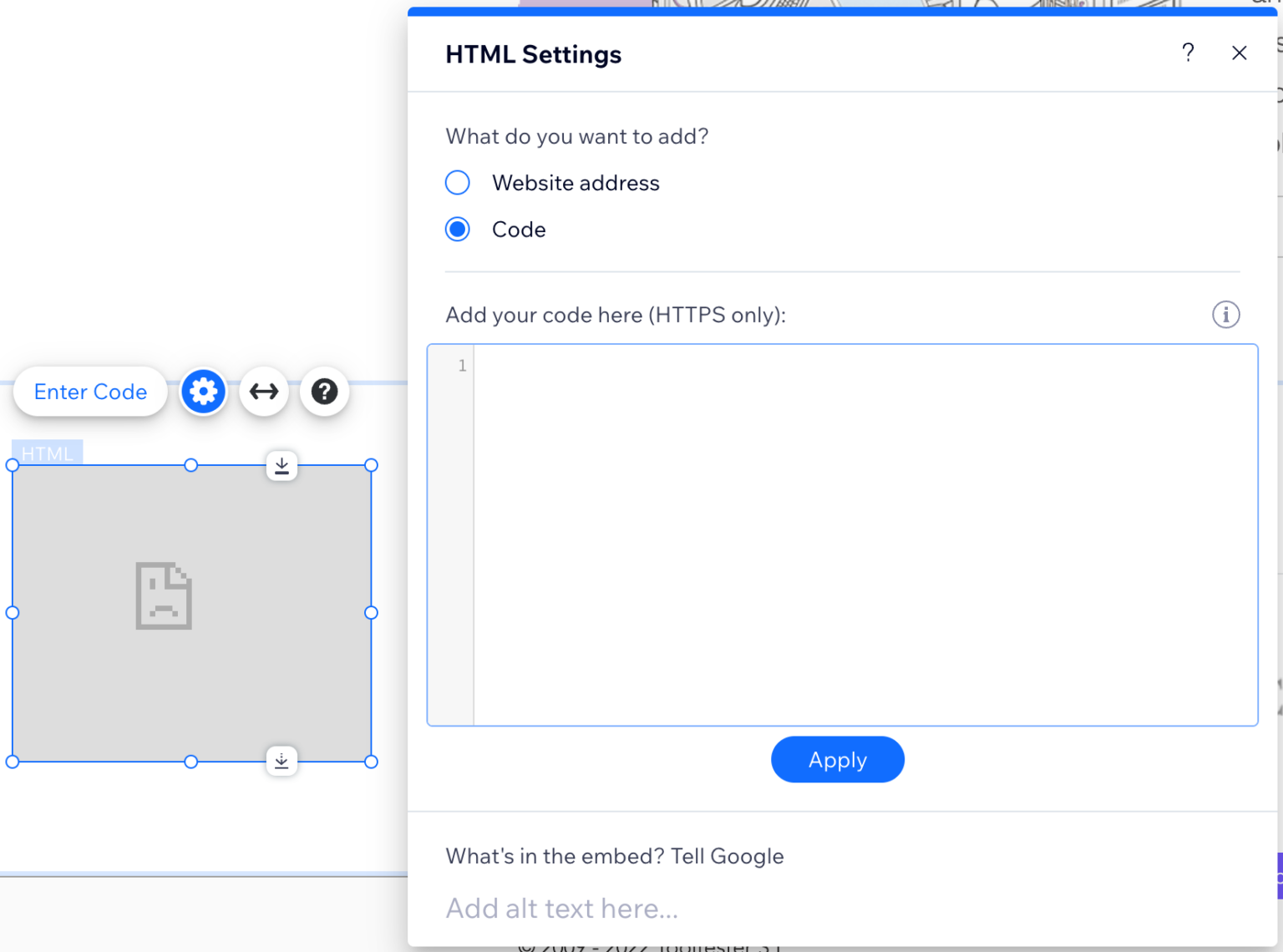 Can You Edit HTML Code in Wix?